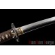 Japanese KATANA Sword T10 Steel Clay Tempered Choji Hamon Hazuya Polished Hawk Koshirae
