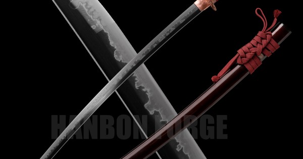 HANDMADE JAPANESE SAMURAI KATANA SWORD 津波の刃 TSUNAMI KATANA