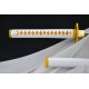 Demon Slayer Blade Anime Sword rengoku Sword Anime Original Texture Agatsuma Zenitsu Cosplay Samurai Sword