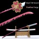 Hand Made Mitsuri Kanroji's Sword, Demon Slayer Katana Sword, Kimetsu No Yaiba Sword - Nichirin Sword T10 Steel Full Tang Blade
