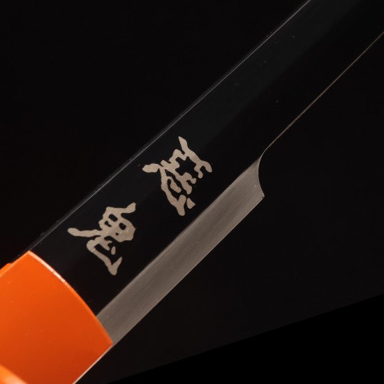 Hand Made Shinobu Kocho's Sword, Demon Slayer Katana Sword, Kimetsu No Yaiba Sword - Nichirin Sword, T10 Steel Full Tang Blade