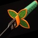 Hand Made Shinobu Kocho's Sword, Demon Slayer Katana Sword, Kimetsu No Yaiba Sword - Nichirin Sword, T10 Steel Full Tang Blade