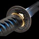 Hand Made Japanese Samurai KATANA Sword Blue T10 Steel Blade