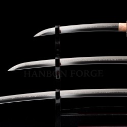 Handmade Japanese Sword Set (Katana + Wakizashi + Tanto) Choji Hamon