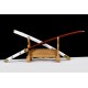 Hand Made One Piece Roronoa Zoro Enma Sword Replica Kozuki Oden's "ame No Habakiri" Katana T10 Steel Blade