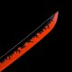 Hand Made One Piece Roronoa Zoro Enma Sword Replica Kozuki Oden's "ame No Habakiri" Katana T10 Steel Blade