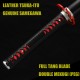 Hand Forged T10 Steel Tanjiro Kagura Katana - Full Tang Battle Ready Demon Slayer Sword Hand Forged T10 Steel Tanjiro Kagura Katana - Full Tang Battle Ready Demon Slayer Sword