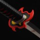 Hand Forged T10 Steel Tanjiro Kagura Katana - Full Tang Battle Ready Demon Slayer Sword Hand Forged T10 Steel Tanjiro Kagura Katana - Full Tang Battle Ready Demon Slayer Sword