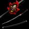 Hand Forged T10 Steel Tanjiro Kagura Katana - Full Tang Battle Ready Demon Slayer Sword