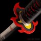 Hand Forged T10 Steel Tanjiro Kagura Katana - Full Tang Battle Ready Demon Slayer Sword Hand Forged T10 Steel Tanjiro Kagura Katana - Full Tang Battle Ready Demon Slayer Sword