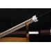 Handmade Han Jian 1095 High Carbon Steel Chinese Dragon Sword Silver Alloy Tsuba Full Tang