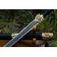 Chinese Sword Jian 1095 High Carbon Steel Handmade Sharpened Frost Blade Full Tang