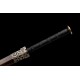 Folded Steel Chinese Sword Han Wu Jian Clay Tempered Blade Handcrafted Hualee Wood Scabbard