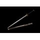 Han Wu Chinese Sword Jian Folded Steel Blade Handcrafted Pure Copper Fittings