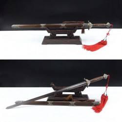 Tai Chi Sword Training Chinese Jian Stainless Steel Wushu Straight Blade