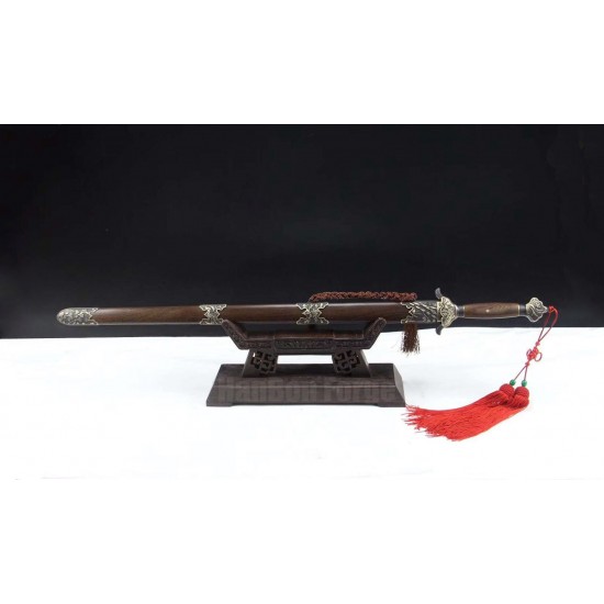 Tai Chi Sword Training Chinese Jian Stainless Steel Wushu Straight Blade