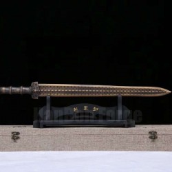 King of Yue Goujian Bronze Sword Chinese Early Dynasty Blade