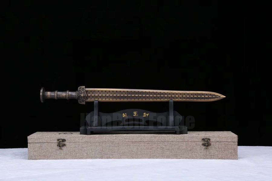 King of Yue Goujian Bronze Sword Replica Weapon Chinese Early Dynasty