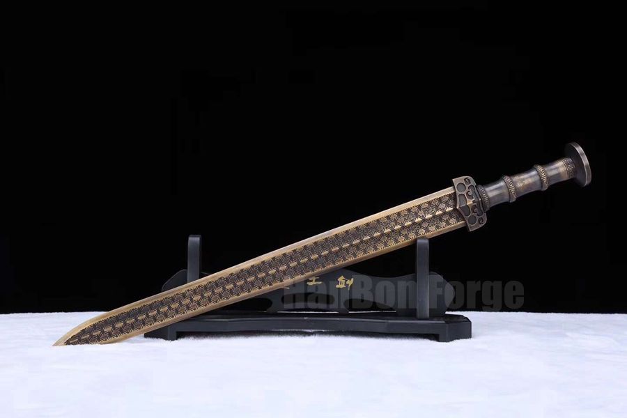 King of Yue Goujian Bronze Sword Replica Weapon Chinese Early Dynasty