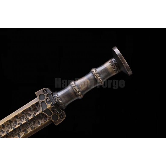 King of Yue Goujian Bronze Sword Chinese Early Dynasty Blade