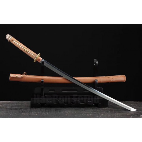 98 Type GUNTO Sabres KATANA Japanese Sword Clay Tempered Damascus Steel Blade Iron Saya traditional Hand Forged