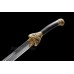 Chinese Qilin Kirin Qing Dao Sword Damascus Folded Steel Hand Polish Blade 
