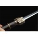 Shi Huang Jian Chinese Sword Damascus Folded Steel Ebony Scabbard