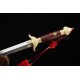 Chinese Sword Dragon Jian Damascus Folded Steel Blade 