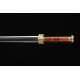 Ruyi Jian Chinese Sword Damascus Pattern Steel Blade Rosewood Scabbard