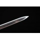 Ming Gong Jian Chinese Sword Folded Steel Blade Full Tang Ebony Scabbard Brass Fittings
