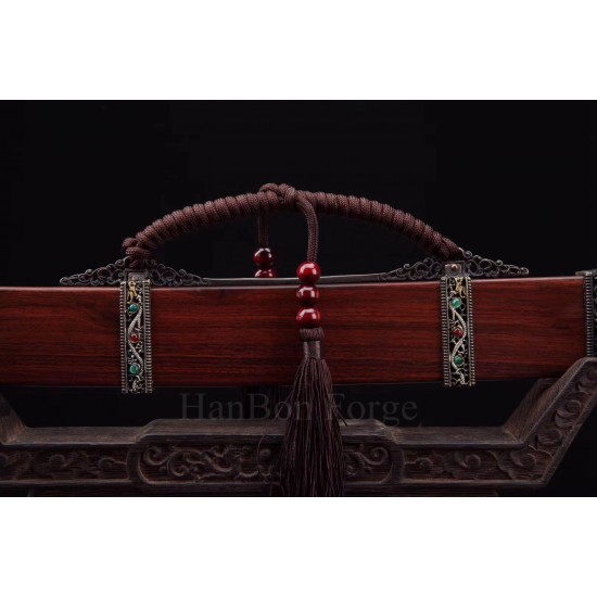 Handmade Chinese Sword Dao (清月) Saber Sword Dragon Theme