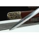 Chinese Juyuan Jian Sword Pattern Steel Clay Tempered Full Tang Straight Blade 