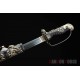 Hand Forged Japanese Saber fully rayskin saya clay tempered blade brass fittings