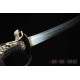 Hand Forged Japanese Saber fully rayskin saya clay tempered blade brass fittings