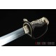 Hand Forged Japanese Saber fully rayskin saya clay tempered blade brass fittings