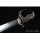 Hand Forged Japanese Saber fully rayskin saya clay tempered blade brass fittings