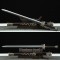 Chinese Jian Sword Hand Forged Clay Tempered Pattern Steel Traditional Snake Jian With Carved Copper Fittings