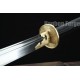 Chinese Dao Sword Hand Forged Folded Pattern Steel Full Tang Blade Samurai Sword With Copper Fittings 