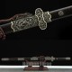 Chinese Tang Dao Sword Dragon Theme Fully Handmade Pattern Steel Real Straight Blade Chinese Tang Dao Sword Dragon Theme Fully Handmade Pattern Steel Real Straight Blade