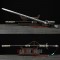 Chinese Sword Dragon Phoenix Jian Cpooer Carved Pattern Folded Steel Blade Ebony Scabbard
