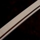Hand-Forged Japanese Katana Sword | 1095 Steel | Wolf & Moon Themed Fittings | Black Tsuka-Ito | Matte Black Saya Hand-Forged Japanese Katana Sword | 1095 Steel | Wolf & Moon Themed Fittings | Black Tsuka-Ito | Matte Black Saya