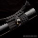 Hand-Forged 1095 Steel Katana with Dragon Fittings – Japanese Samurai Sword, Full Tang, Mirror Polished Blade