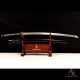 Handmade Japanese Katana Sword | T10 Steel Shinogi-Zukuri with Wave-Themed Fittings & Mirror Polish Handmade Japanese Katana Sword | T10 Steel Shinogi-Zukuri with Wave-Themed Fittings & Mirror Polish