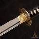Handmade Japanese Katana Sword | T10 Steel Shinogi-Zukuri with Wave-Themed Fittings & Mirror Polish Handmade Japanese Katana Sword | T10 Steel Shinogi-Zukuri with Wave-Themed Fittings & Mirror Polish