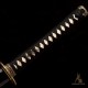 Handmade Japanese Katana Sword | T10 Steel Shinogi-Zukuri with Wave-Themed Fittings & Mirror Polish Handmade Japanese Katana Sword | T10 Steel Shinogi-Zukuri with Wave-Themed Fittings & Mirror Polish