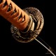 T10 Steel Handmade Samurai Katana | Tiger Theme Sword | Mirror Polished Japanese Sword