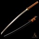 T10 Steel Handmade Samurai Katana | Tiger Theme Sword | Mirror Polished Japanese Sword
