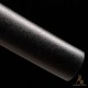 Hand-Forged T10 Steel Katana Sword with Black Snake-Themed Fittings and Matte Black Saya
