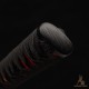 Handforged T10 Steel Mirror Polished Katana with Black Glossy Saya Handforged T10 Steel Mirror Polished Katana with Black Glossy Saya