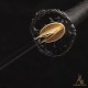 Handforged T10 Steel Mirror Polished Katana with Black Glossy Saya Handforged T10 Steel Mirror Polished Katana with Black Glossy Saya